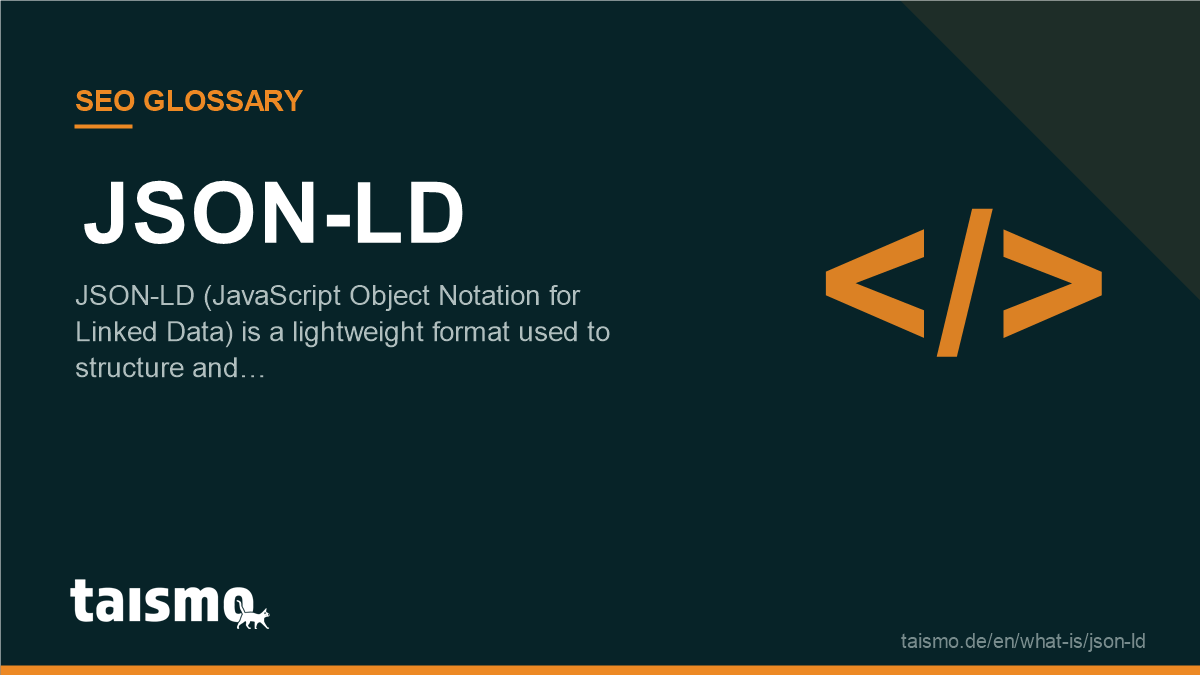 JSON-LD: JSON-LD (JavaScript Object Notation for Linked Data) is a lightweight format used to structure and…