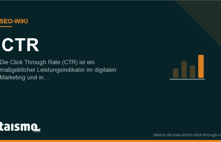 CTR erklärt: Die Click Through Rate (CTR) ist ein maßgeblicher Leistungsindikator im digitalen Marketing und in der…