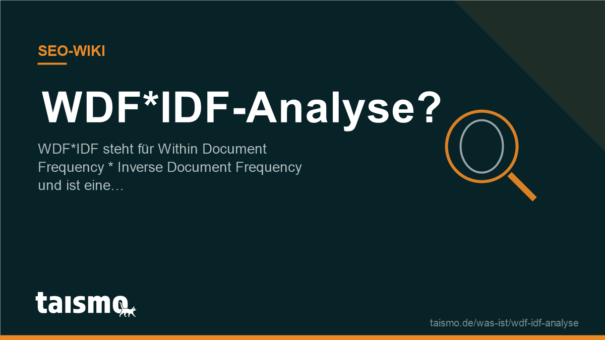WDF*IDF-Analyse? erklärt: WDF*IDF steht für Within Document Frequency * Inverse Document Frequency und ist eine fortgeschrittene Methode zur…