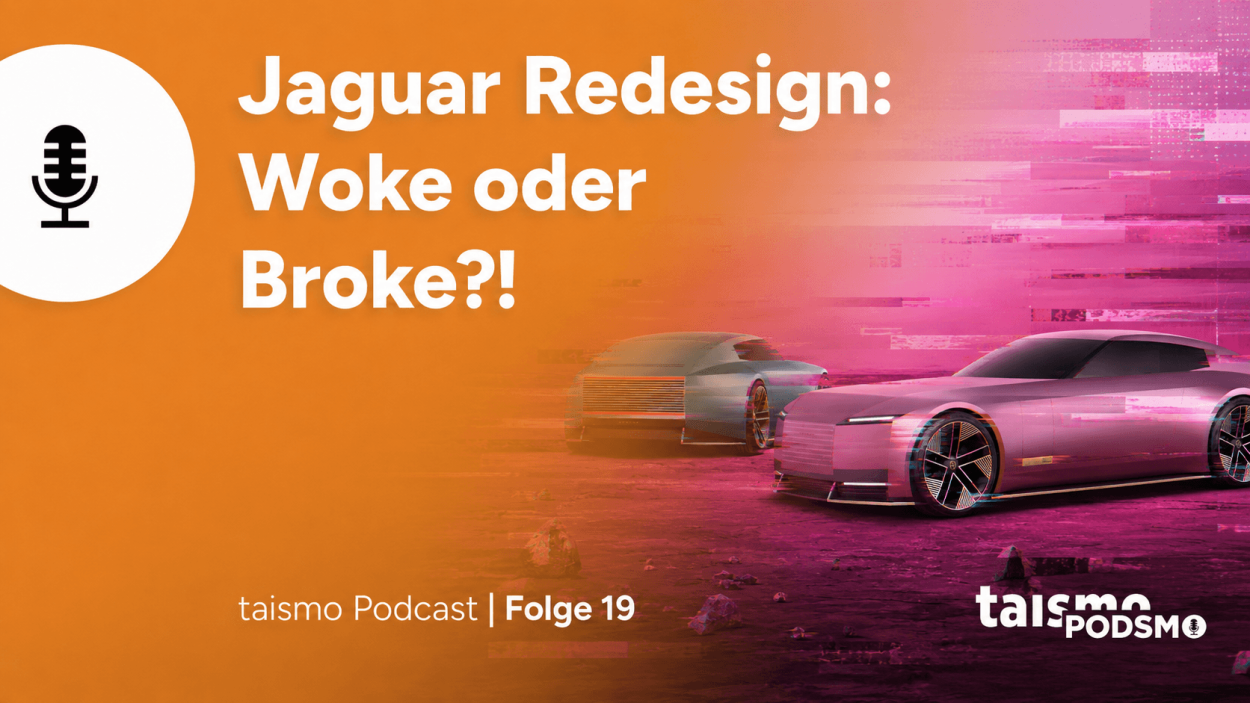 Podsmo Folge 19: Jaguar Redesign: Woke oder Broke?!