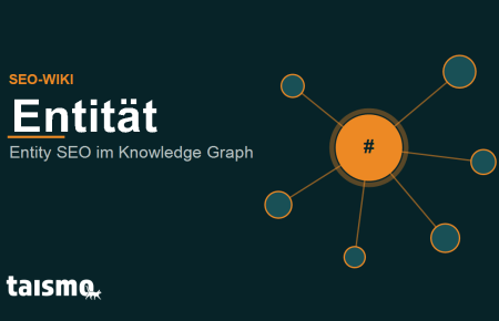 Entität im Knowledge Graph erklärt: eindeutig identifizierbares Ding als Knoten mit Eigenschaften und Beziehungen, Grundlage des entitätenbasierten Entity SEO