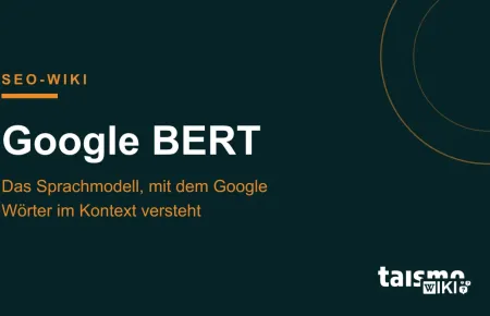 Google BERT erklärt: Das Sprachmodell Bidirectional Encoder Representations from Transformers in der Google-Suche, taismo SEO-Wiki
