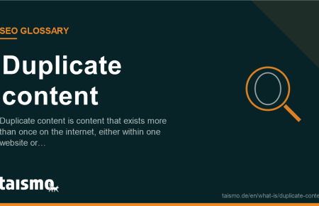 Duplicate content: Duplicate content is content that exists more than once on the internet, either within one website or…