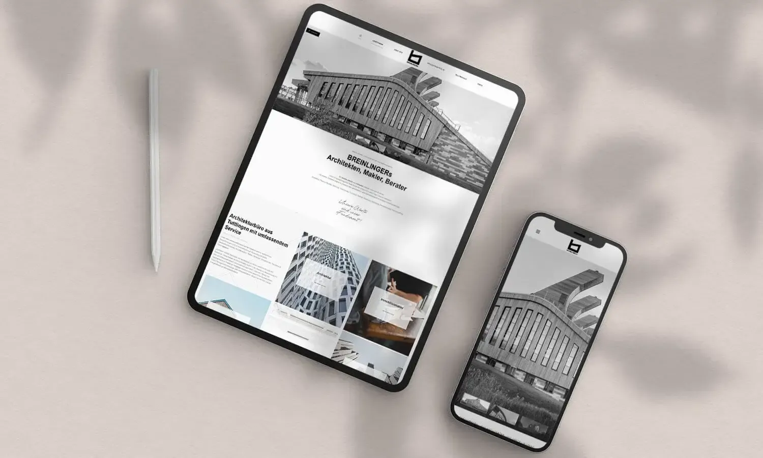 Our customer reference: Breinlingers – Real Estate Agents, Architects &amp; Consultants