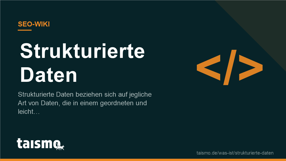 Strukturierte Daten erklärt: Strukturierte Daten beziehen sich auf jegliche Art von Daten, die in einem geordneten und leicht zugänglichen Format…