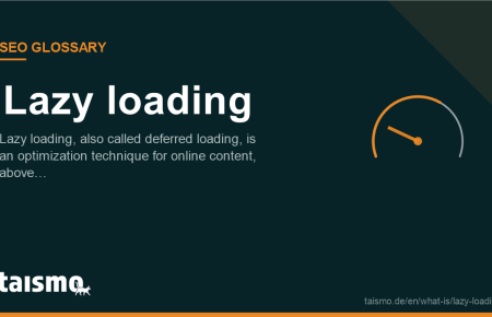 Lazy loading: Lazy loading, also called deferred loading, is an optimization technique for online content, above…