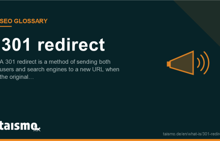 301 redirect: A 301 redirect is a method of sending both users and search engines to a new URL when the original…