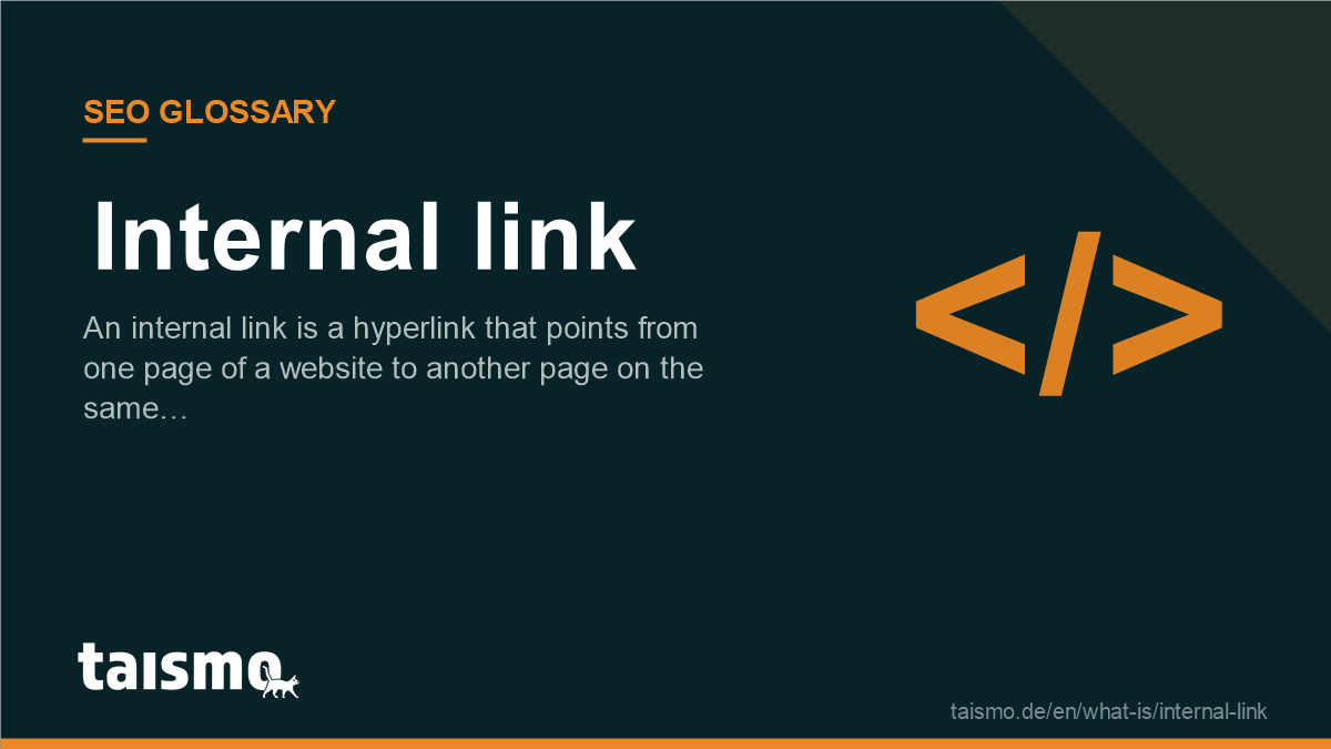 Internal link: An internal link is a hyperlink that points from one page of a website to another page on the same…