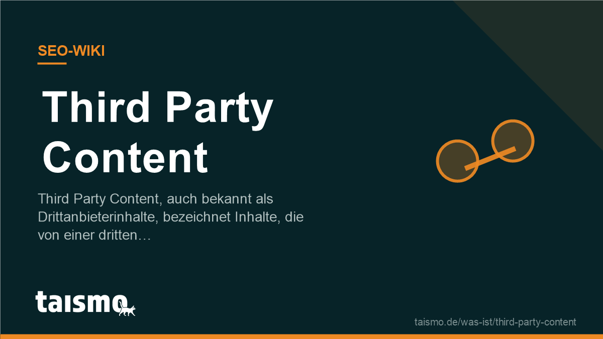 Third Party Content erklärt: Third Party Content, auch bekannt als Drittanbieterinhalte, bezeichnet Inhalte, die von einer dritten Partei…