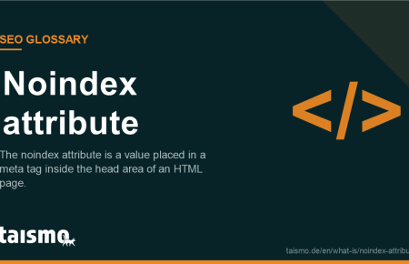 Noindex attribute: The noindex attribute is a value placed in a meta tag inside the head area of an HTML page.