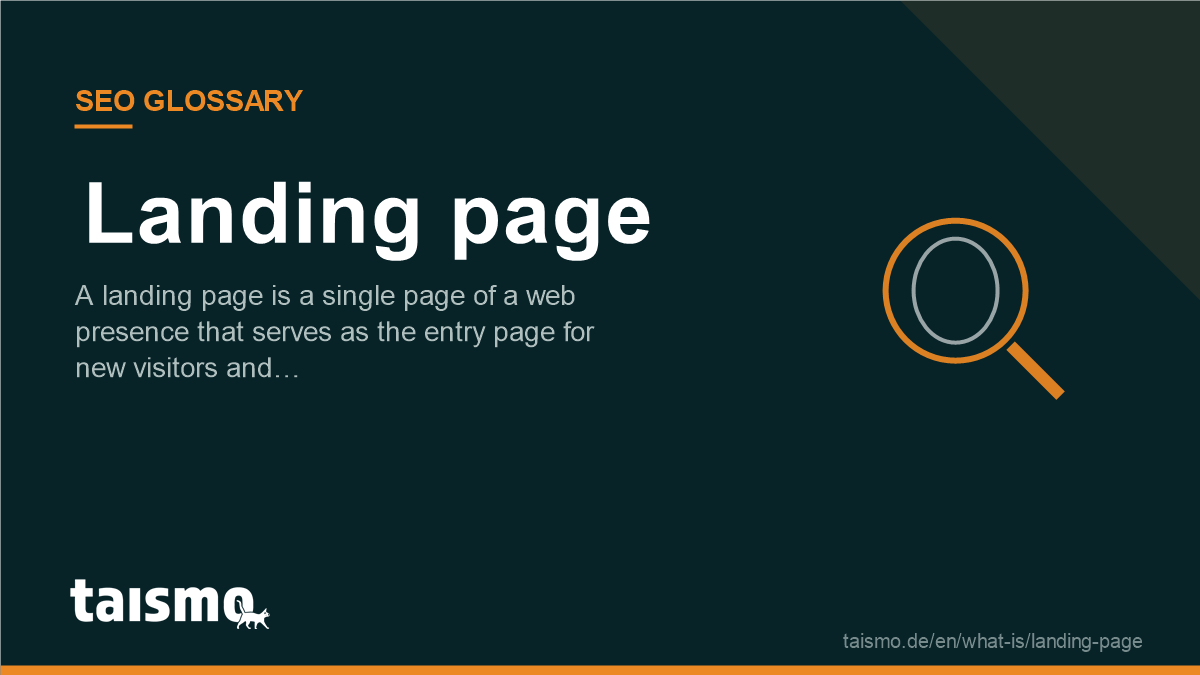 Landing page: A landing page is a single page of a web presence that serves as the entry page for new visitors and…