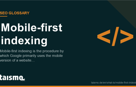 Mobile-first indexing: Mobile-first indexing is the procedure by which Google primarily uses the mobile version of a website…