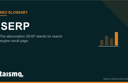 SERP: The abbreviation SERP stands for search engine result page.