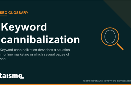 Keyword cannibalization: Keyword cannibalization describes a situation in online marketing in which several pages of one…