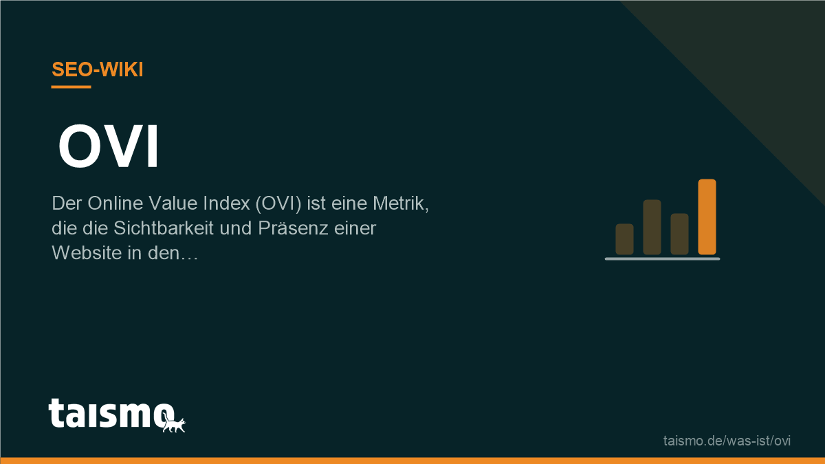 OVI erklärt: Der Online Value Index (OVI) ist eine Metrik, die die Sichtbarkeit und Präsenz einer Website in den Suchergebnissen…