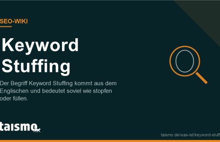 Keyword Stuffing erklärt: Der Begriff Keyword Stuffing kommt aus dem Englischen und bedeutet soviel wie stopfen oder füllen.