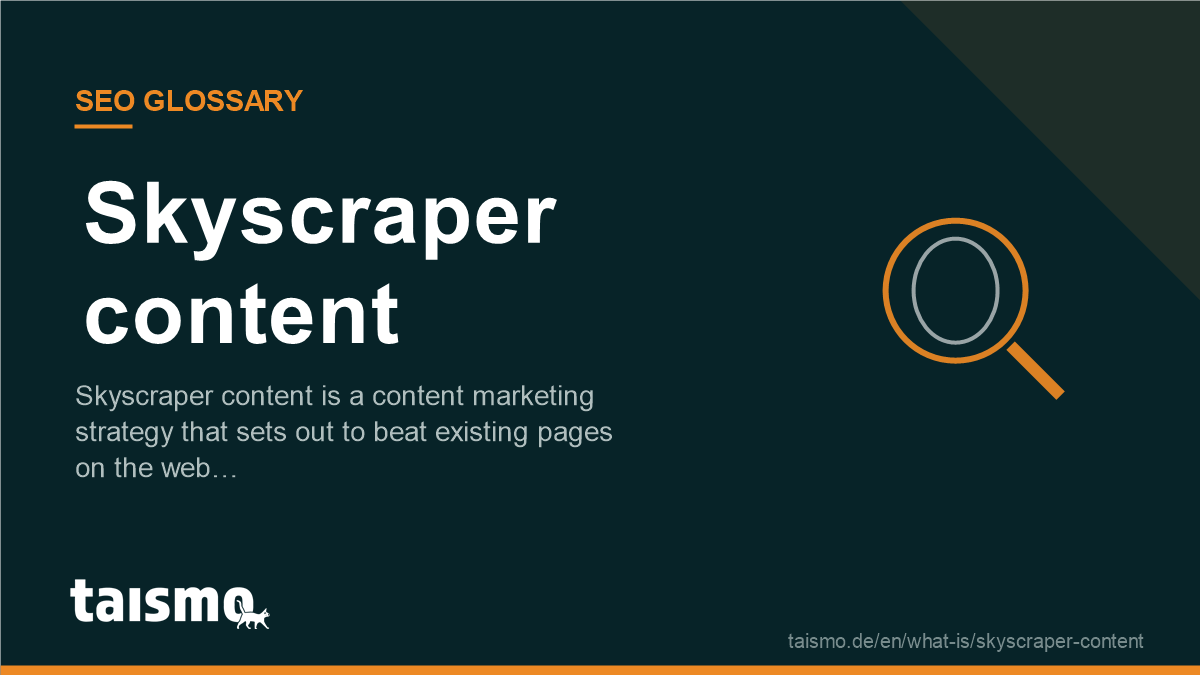 Skyscraper content: Skyscraper content is a content marketing strategy that sets out to beat existing pages on the web…