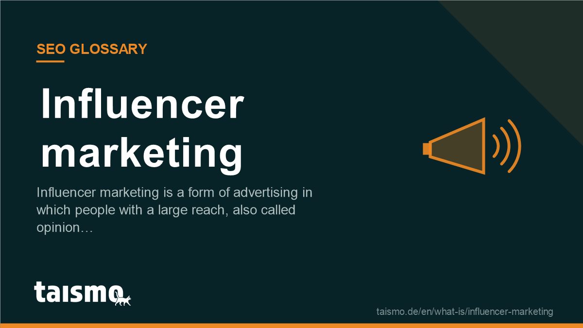 Influencer marketing: Influencer marketing is a form of advertising in which people with a large reach, also called opinion…