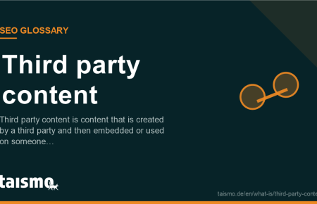 Third party content: Third party content is content that is created by a third party and then embedded or used on someone…