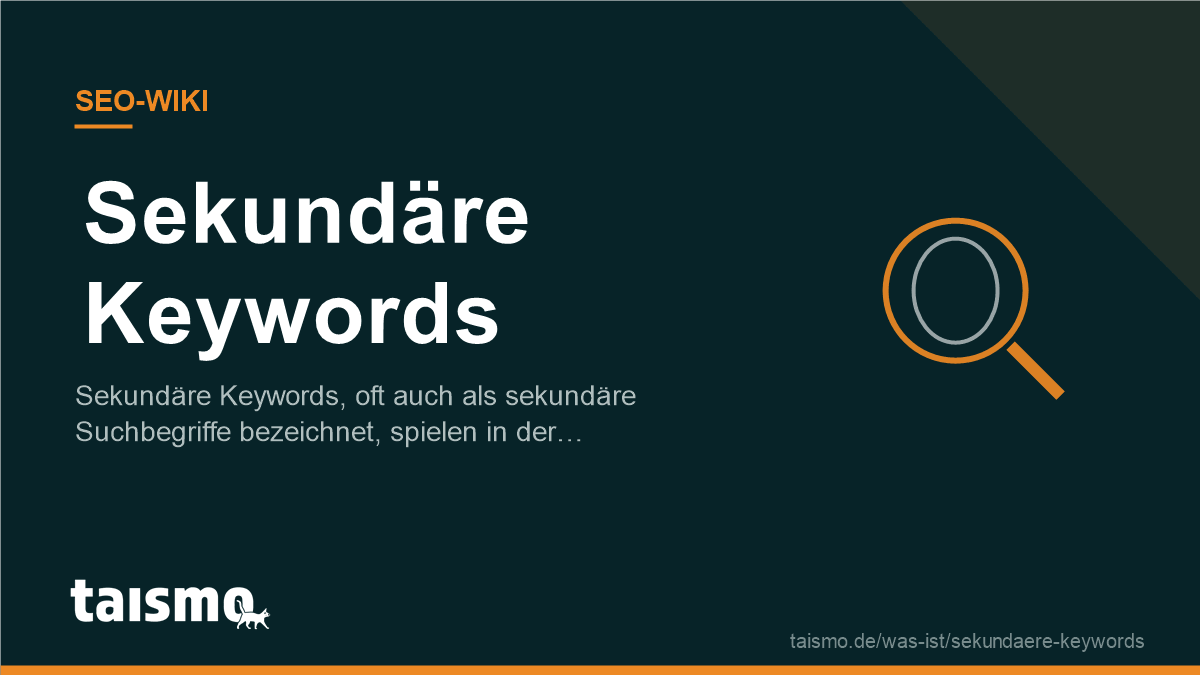 Sekundäre Keywords erklärt: Sekundäre Keywords, oft auch als sekundäre Suchbegriffe bezeichnet, spielen in der Suchmaschinenoptimierung (SEO)…