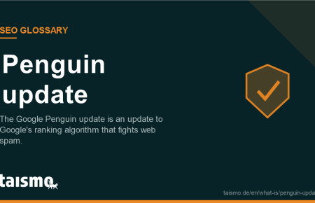 Penguin update: The Google Penguin update is an update to Google's ranking algorithm that fights web spam.
