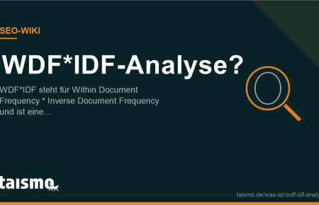 WDF*IDF-Analyse? erklärt: WDF*IDF steht für Within Document Frequency * Inverse Document Frequency und ist eine fortgeschrittene Methode zur…
