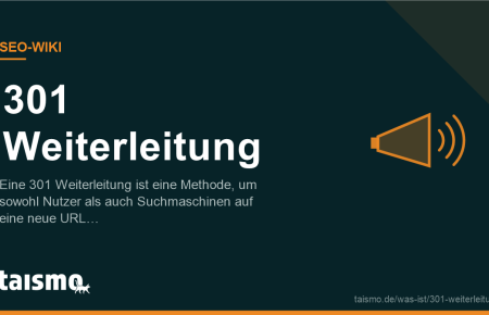 301 Weiterleitung erklärt: Eine 301 Weiterleitung ist eine Methode, um sowohl Nutzer als auch Suchmaschinen auf eine neue URL umzuleiten, wenn…