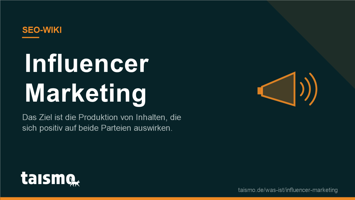 Influencer Marketing erklärt: Das Ziel ist die Produktion von Inhalten, die sich positiv auf beide Parteien auswirken.
