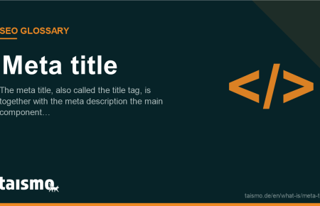 Meta title: The meta title, also called the title tag, is together with the meta description the main component…