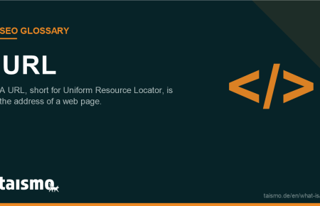 URL: A URL, short for Uniform Resource Locator, is the address of a web page.