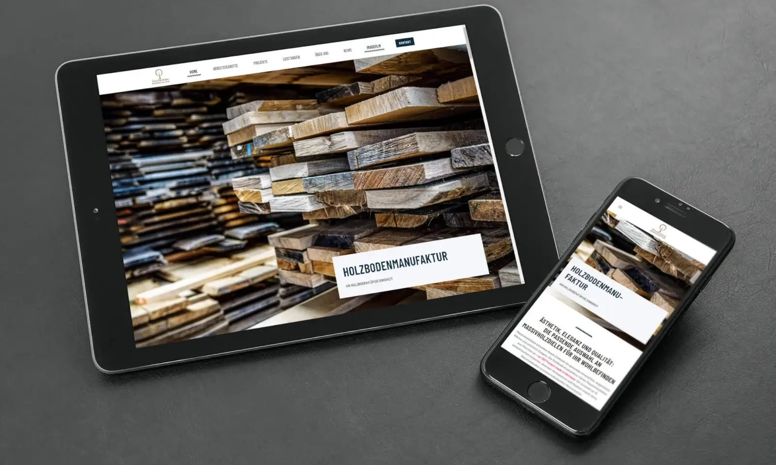 Kundenreferenz - LK Holzbodenmanufaktur GmbH ® - Webdesign, Local-SEO, Google Ads Betreuung