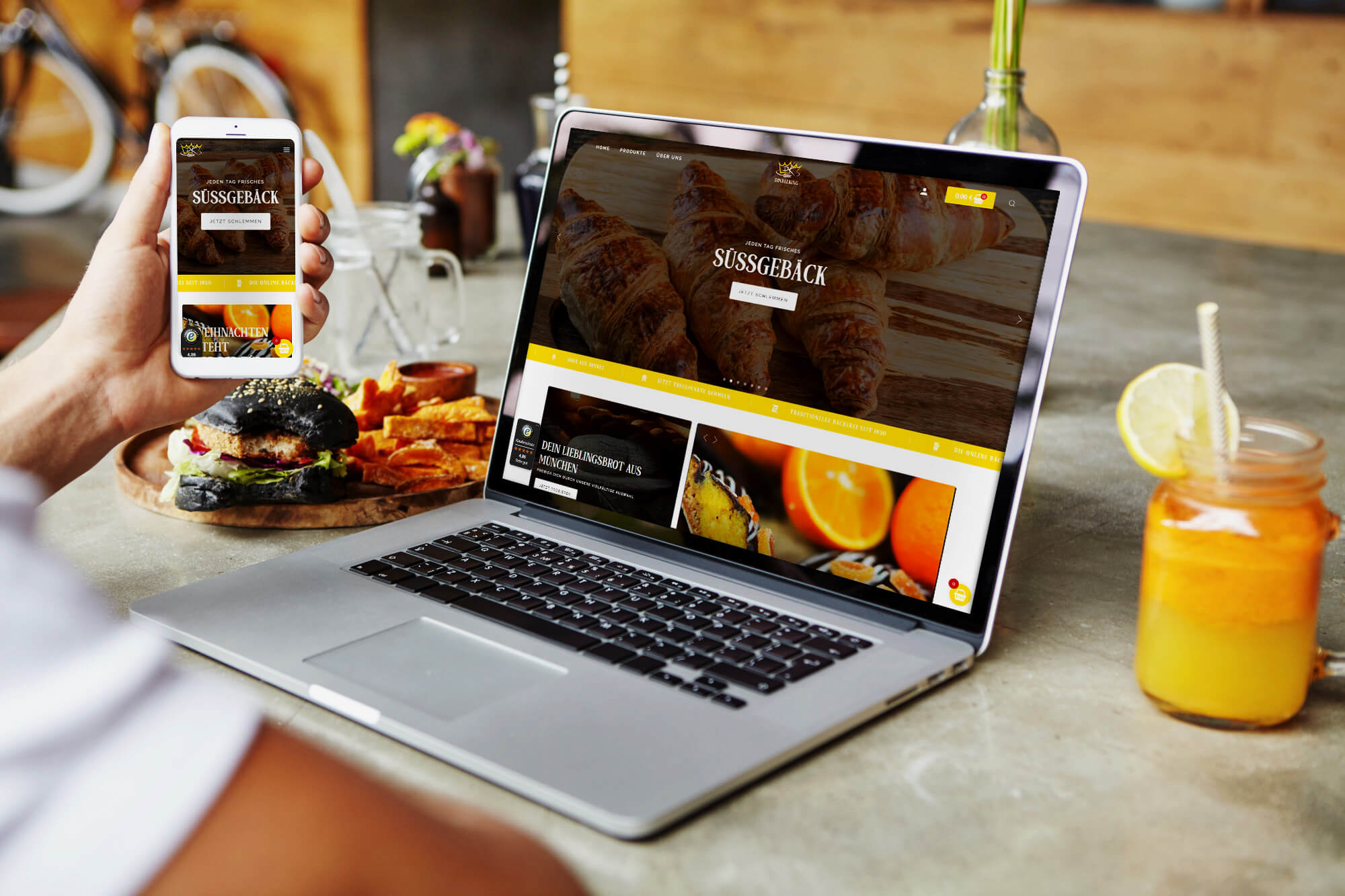 Kundenreferenz - Dinkelking: Onlinebäckerei Woocommerce