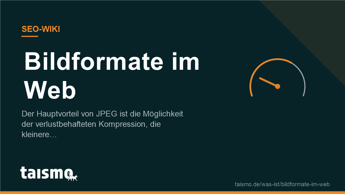 Image formats on the web compared: JPEG, PNG, GIF, SVG and WebP