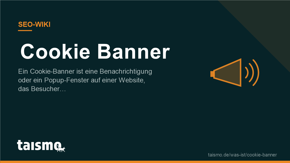 Cookie banner explained: a consent notice on a website informing visitors about cookies
