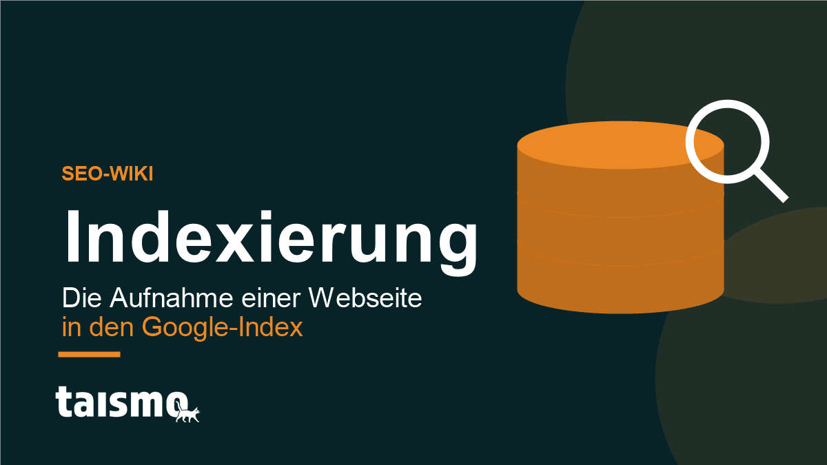 Indexierung erklärt: die Aufnahme einer Webseite in den Google-Index als durchsuchbare Datenbank der Suchmaschine