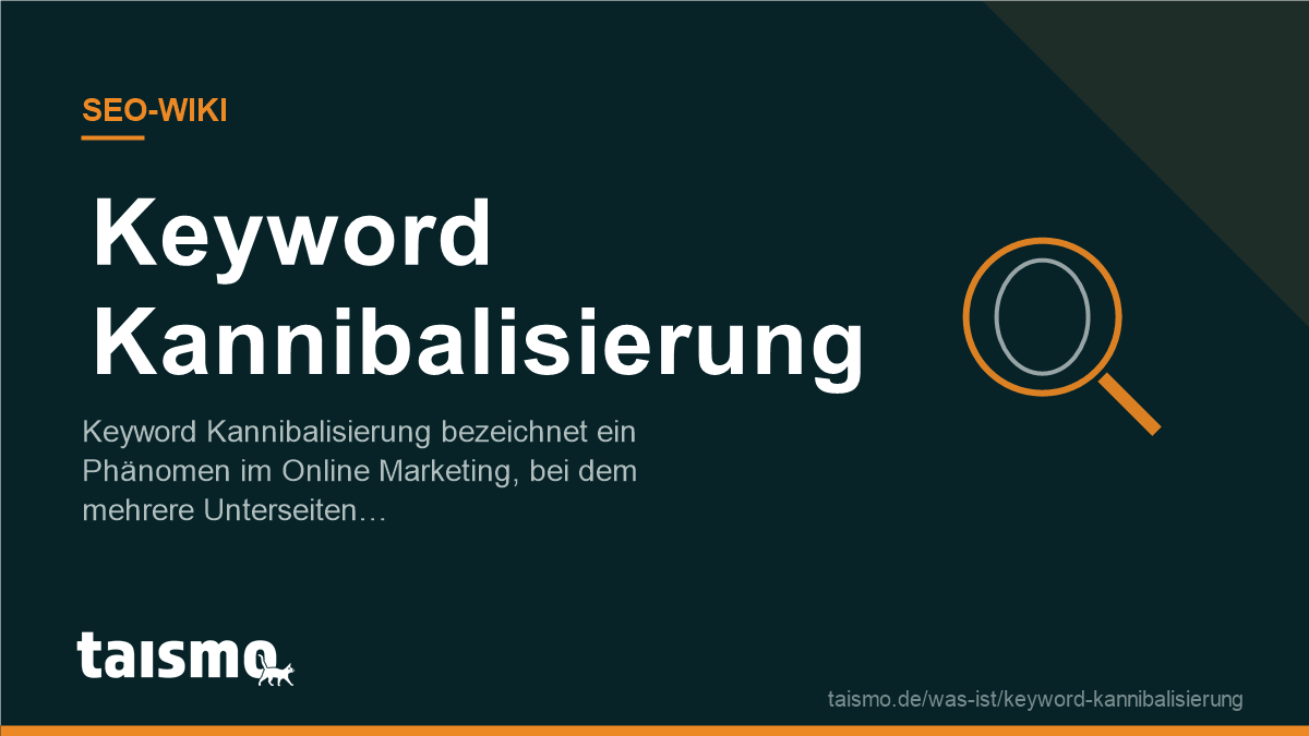Keyword cannibalization explained Keyword cannibalization: several pages of one website competing for the same keyword in the search results