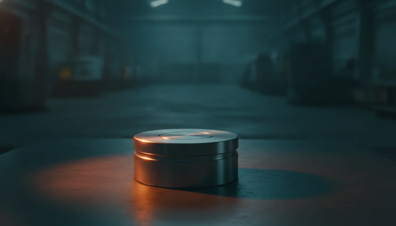 SEO for manufacturers: Finding the terms buyers really search SEO for manufacturers: Precision turned part in a factory hall, lit in the taismo colors orange and petrol